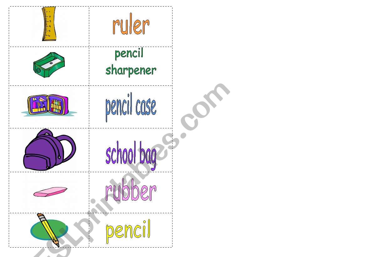 classroom game worksheet