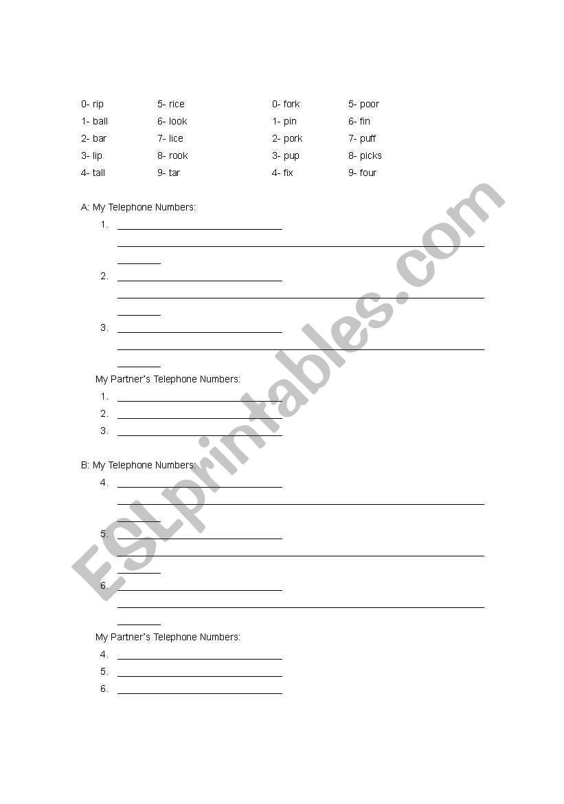 Minimal Pairs with 