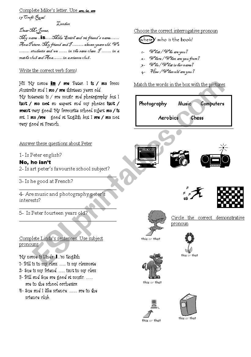 To-be worksheet