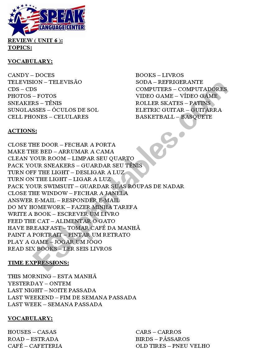 TIME EXPRESSION worksheet