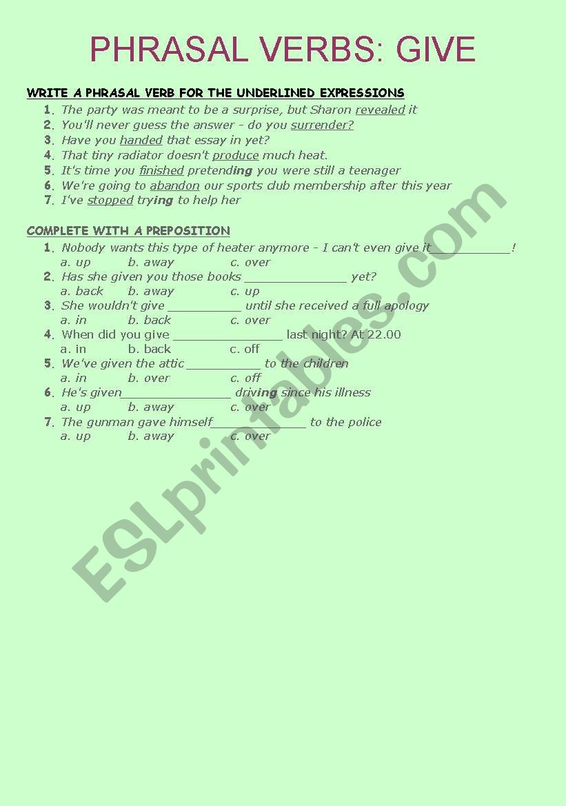 english-worksheets-phrasal-verbs-give