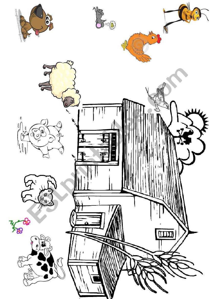 farm animals worksheet