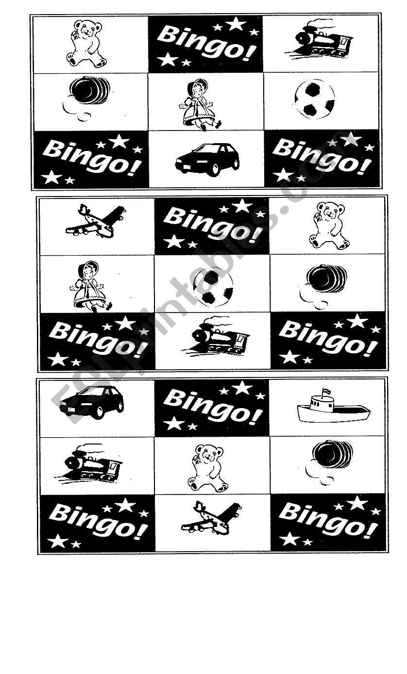 Bingo! worksheet
