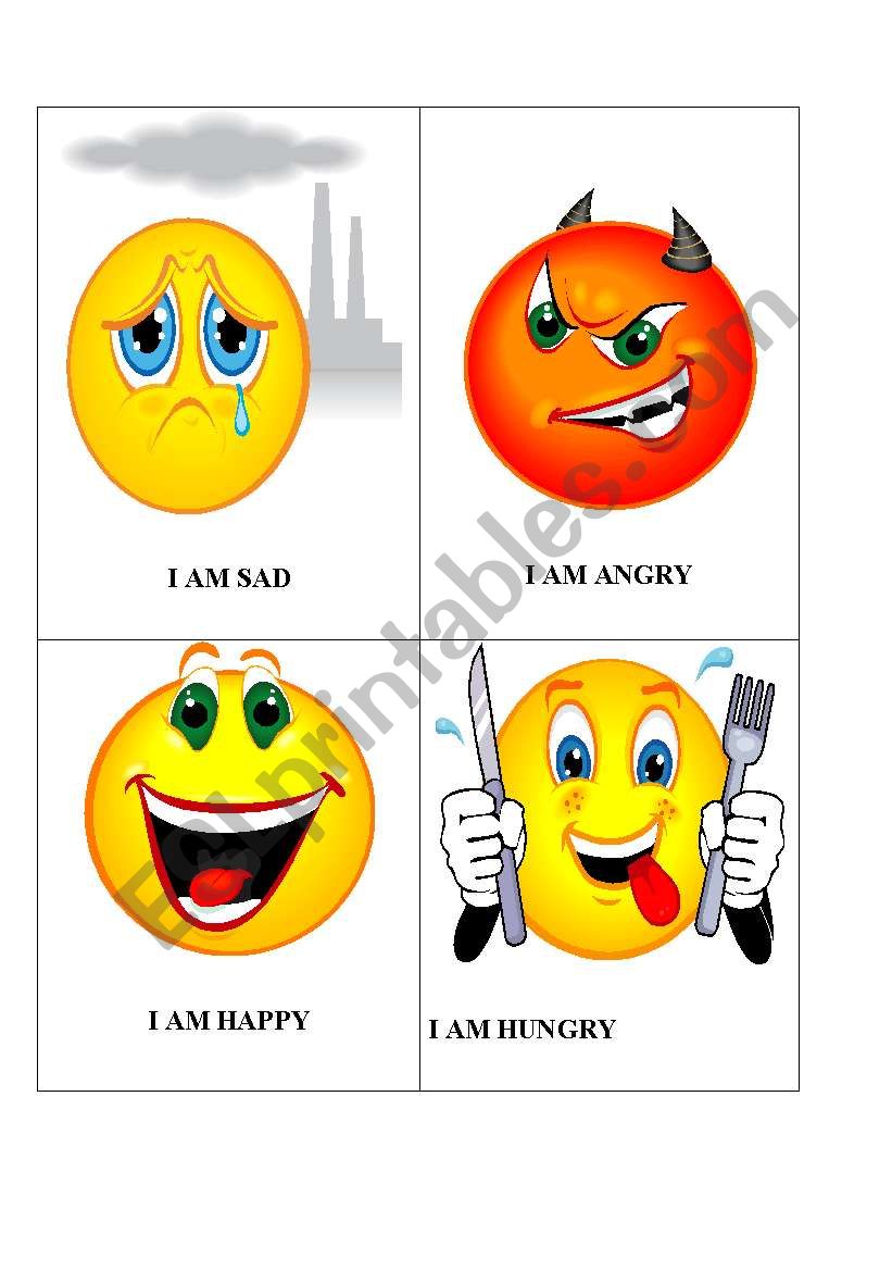 Feelings worksheet