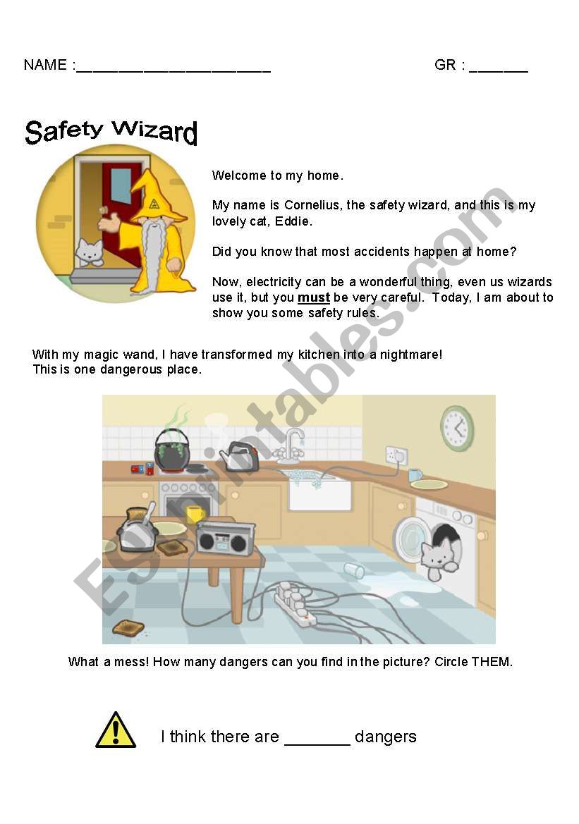 Safety Wizard (must + mustnt)