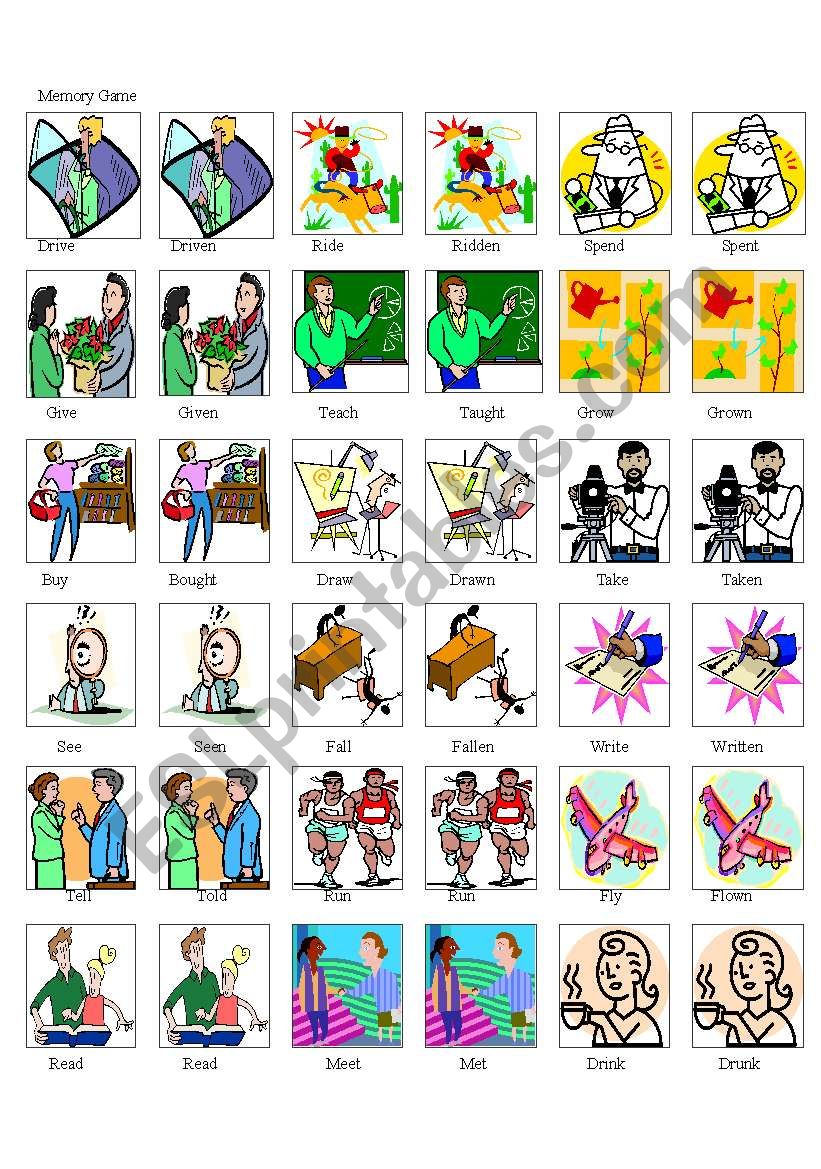 verbs worksheet