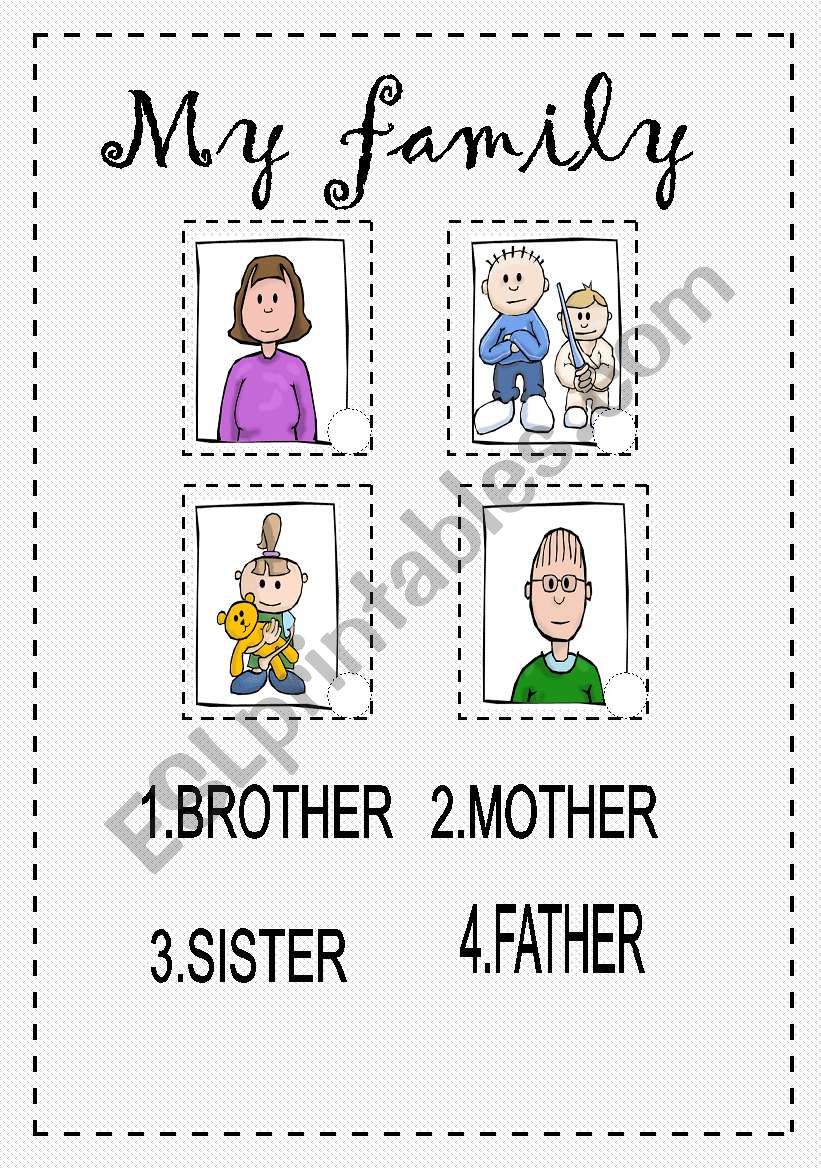 Family Members -  worksheet