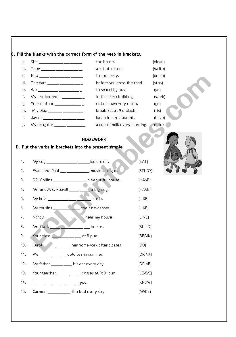 next part  worksheet