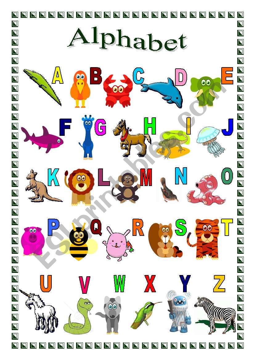 Alphabet (20.03.09) worksheet