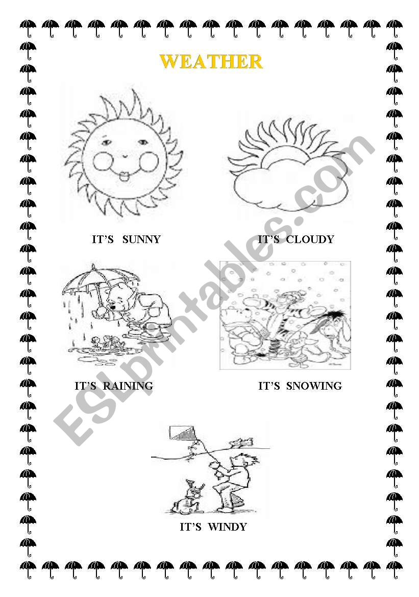 weather worksheet