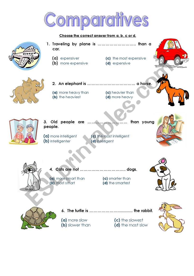 comparatives-esl-worksheet-by-miss-meme