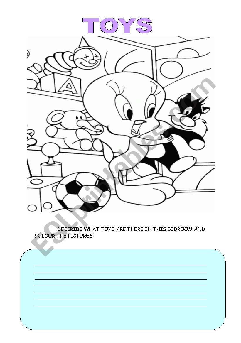 toys worksheet