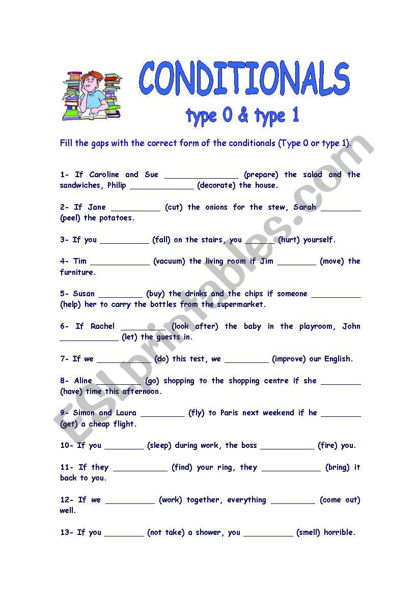 Conditionals worksheet