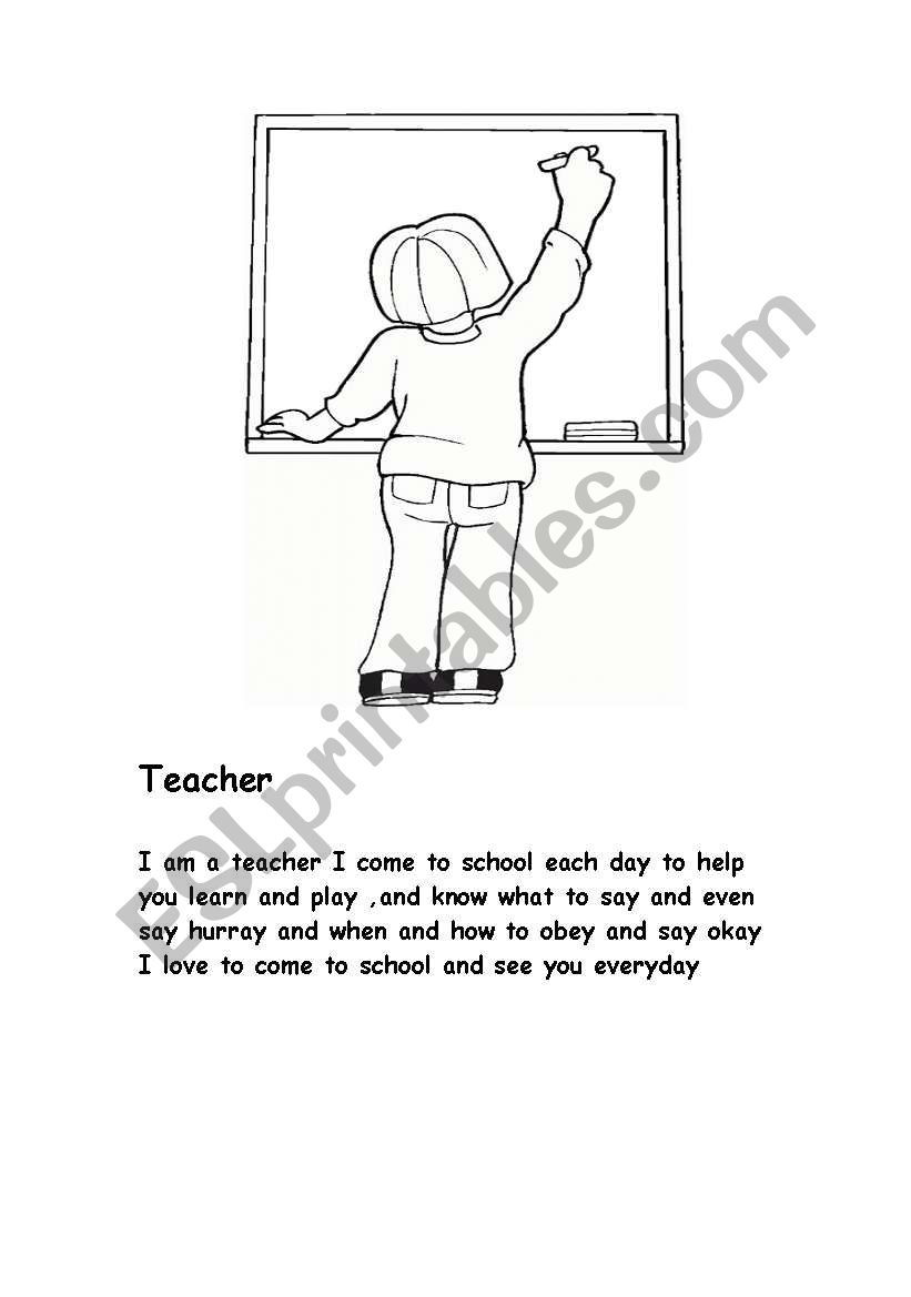 teacher worksheet