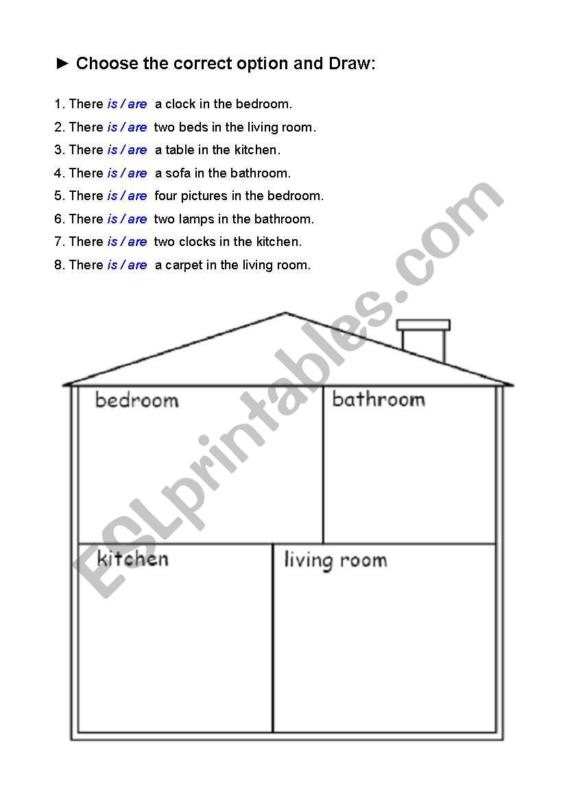 Choose and draw worksheet