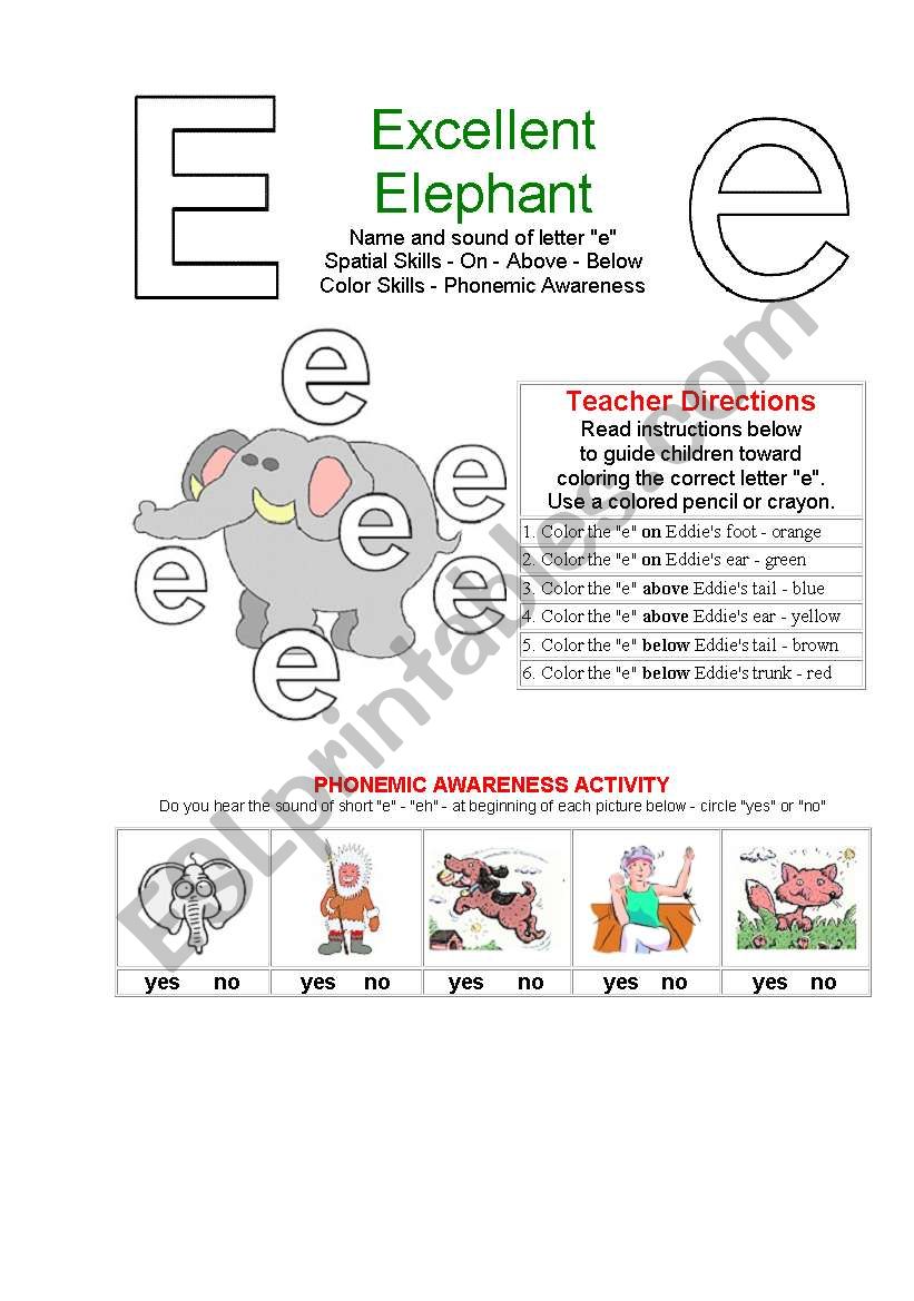 ABC worksheet