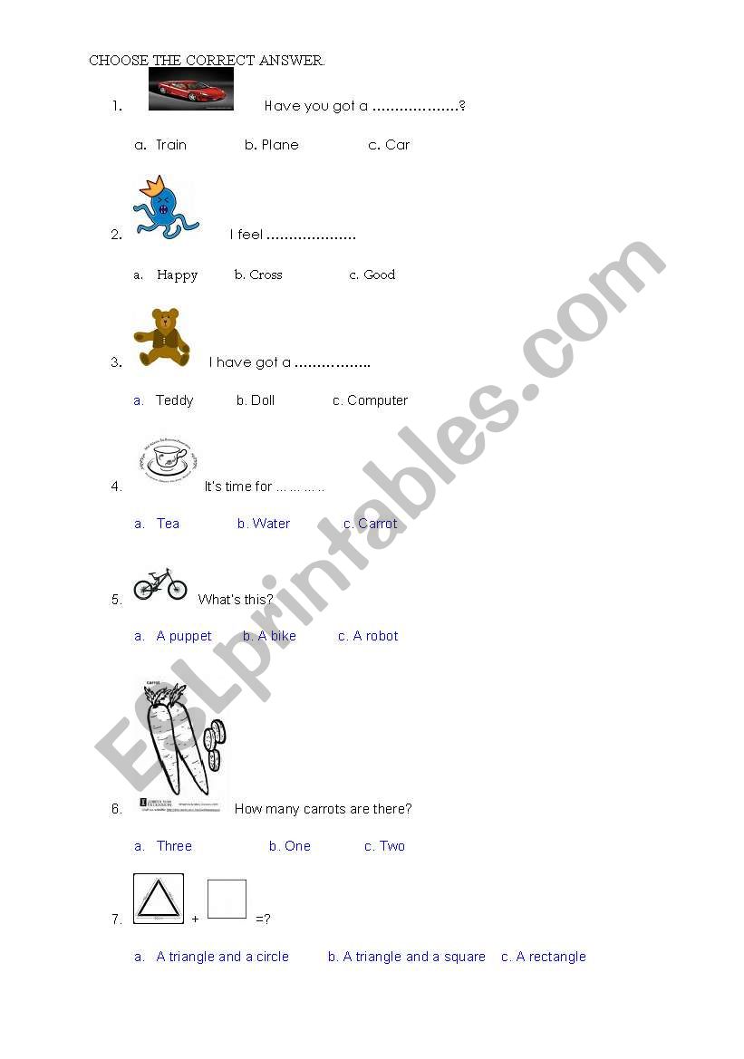 2nd grade quiz3 worksheet