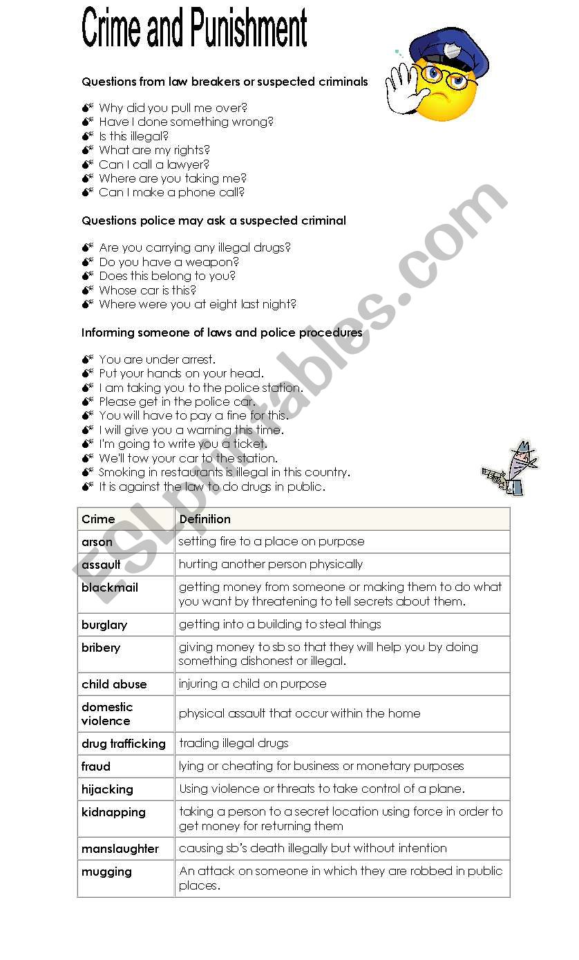 Crime and Punishment - First Part