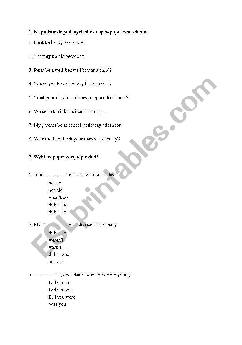 present simple worksheet