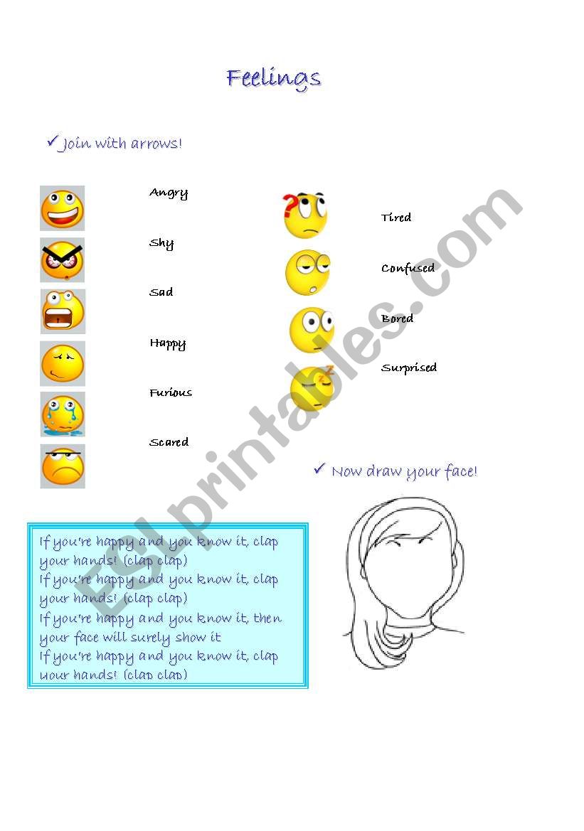 feelings worksheet