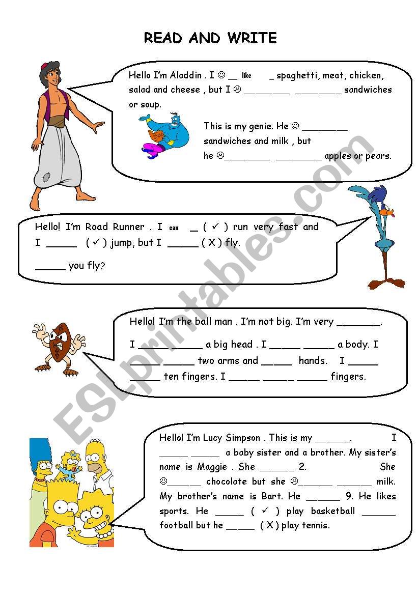 worksheet for young learners worksheet