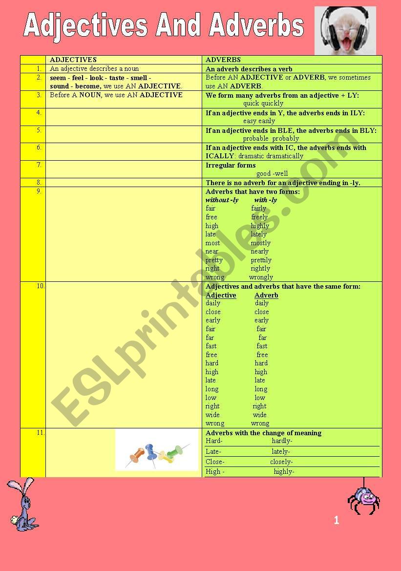 4 page/5 exercise matetrial worksheet