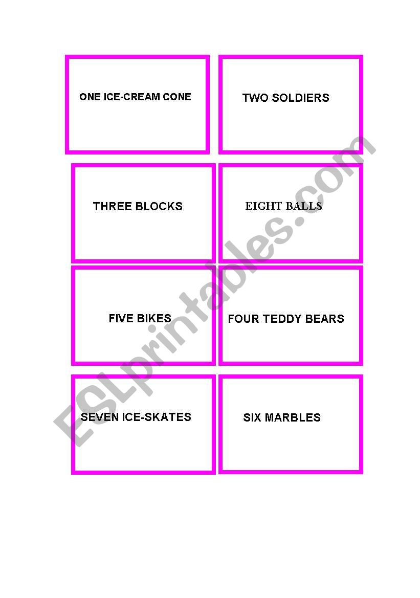 TOYS AND CANDIES  worksheet