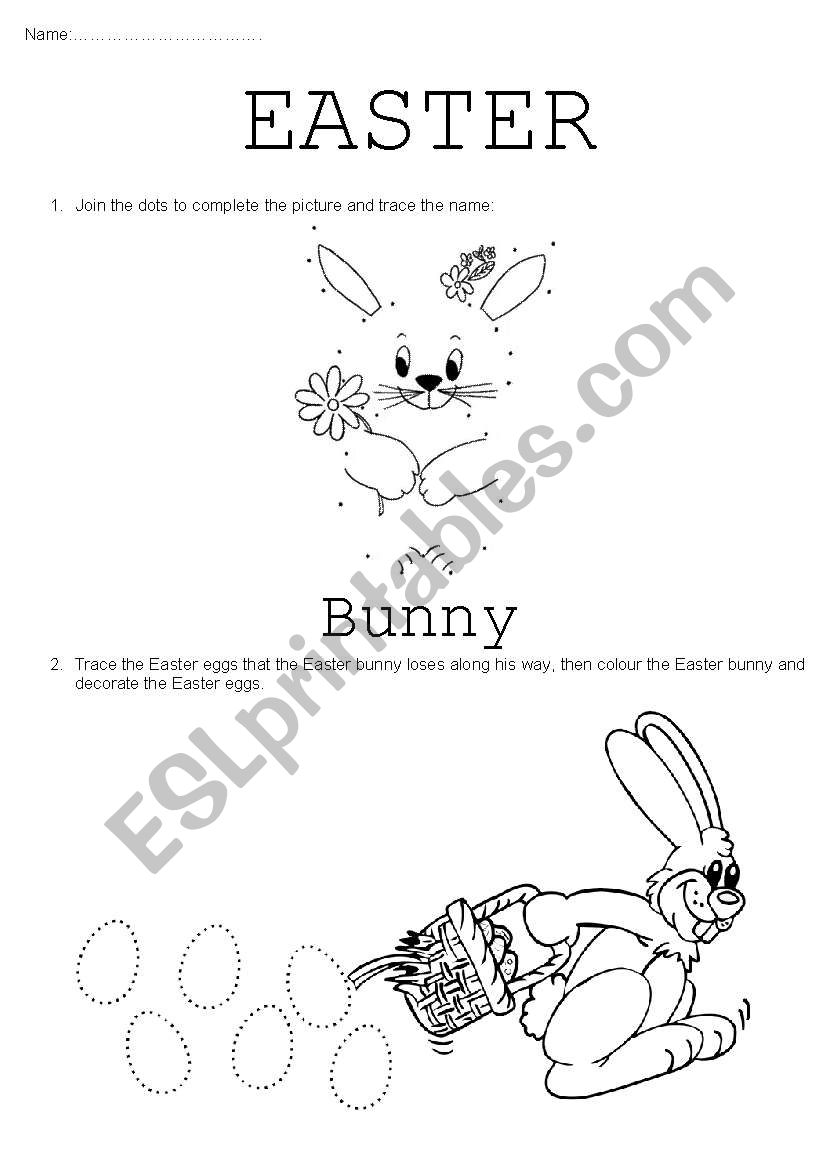 easter worksheet