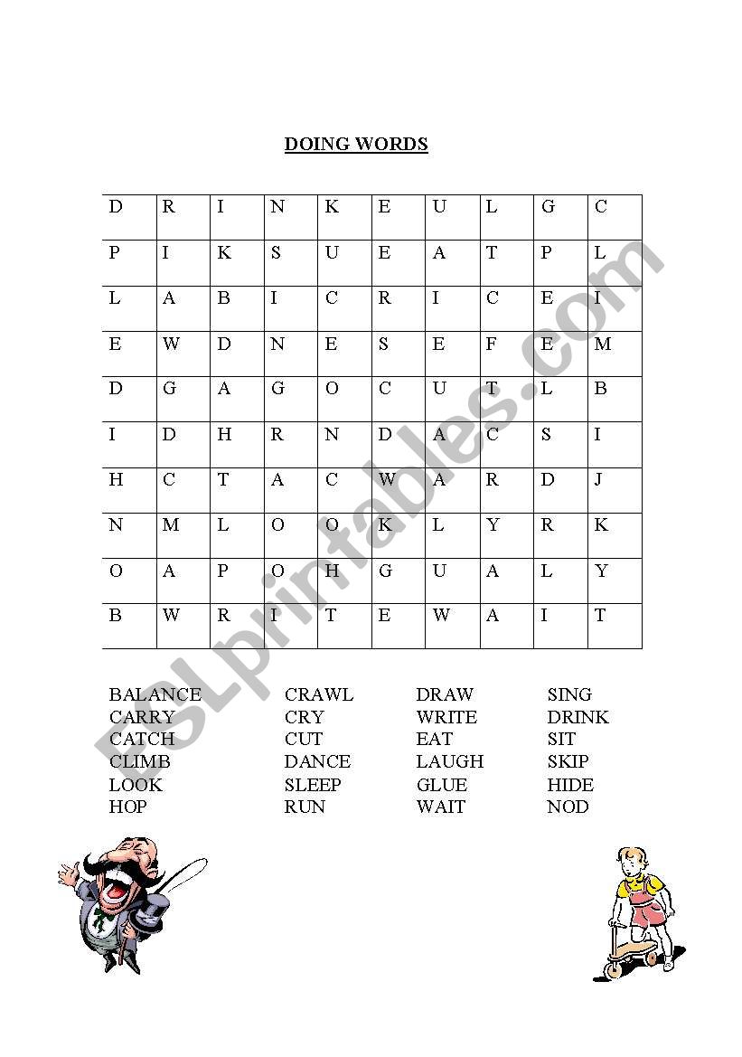 english-worksheets-verbs