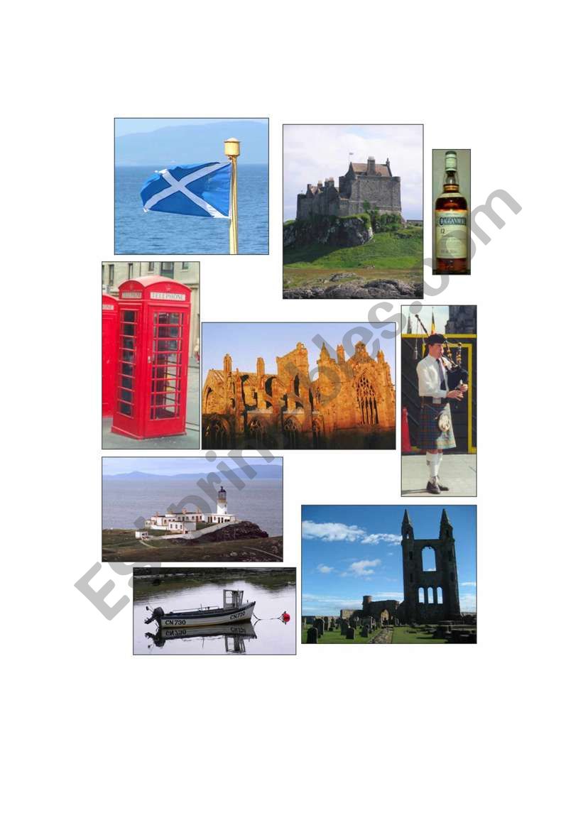 Scotland (Part 2/3) worksheet