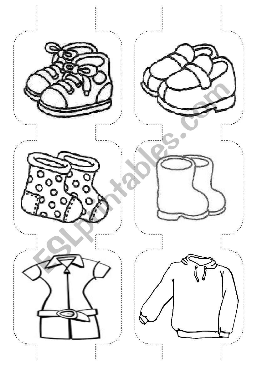 Clothes Wardrobe (Part2) worksheet