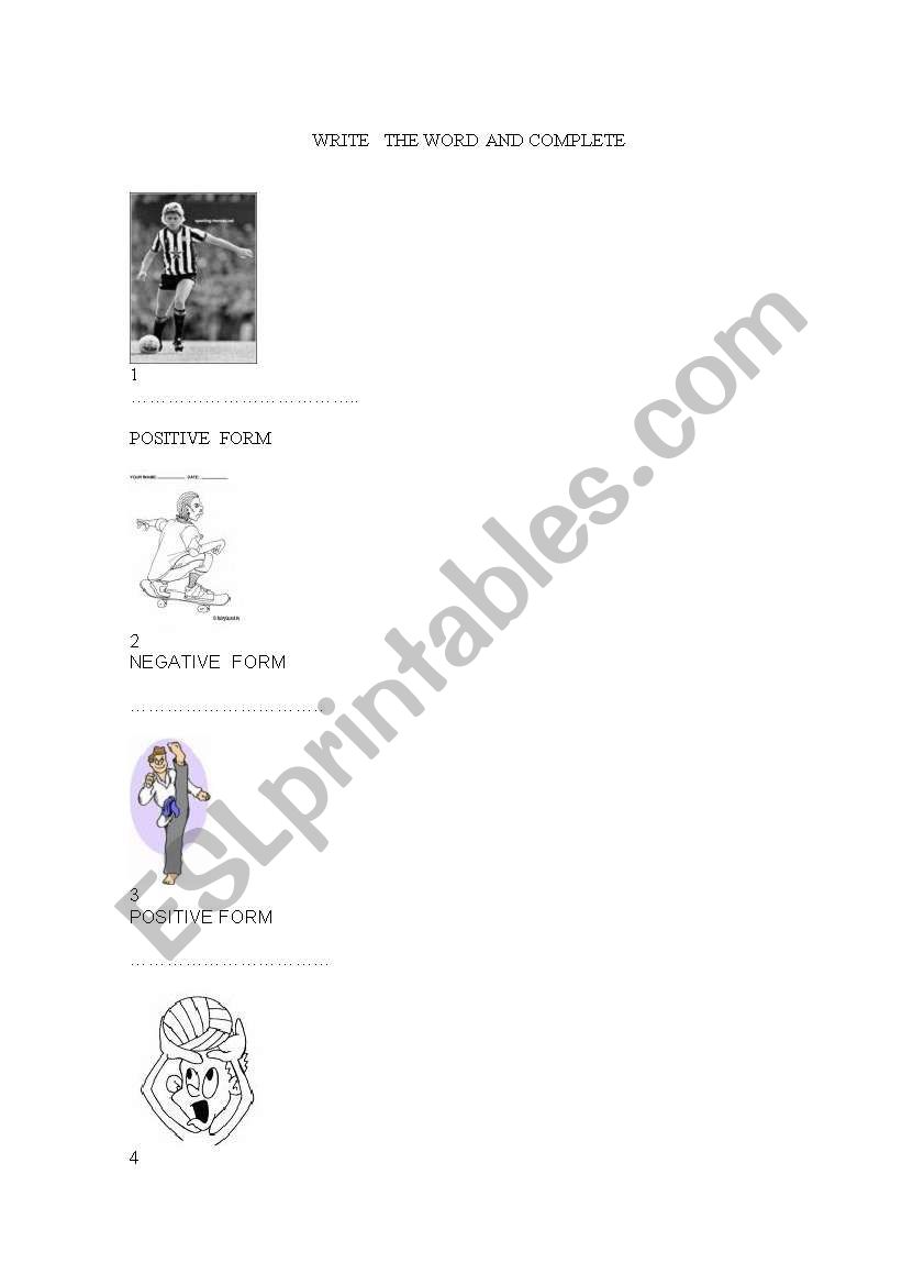 can and can not worksheet