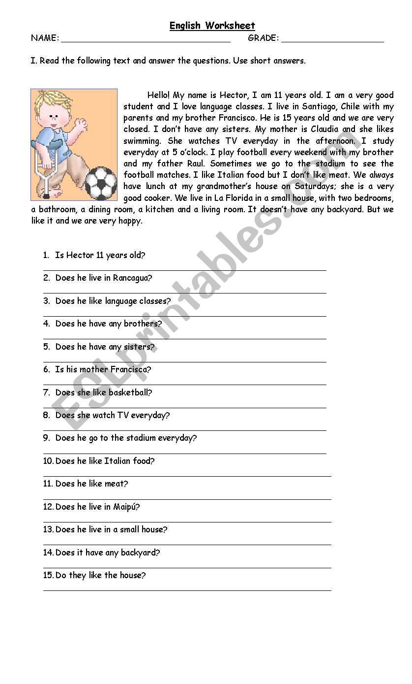 present simple tense worksheet