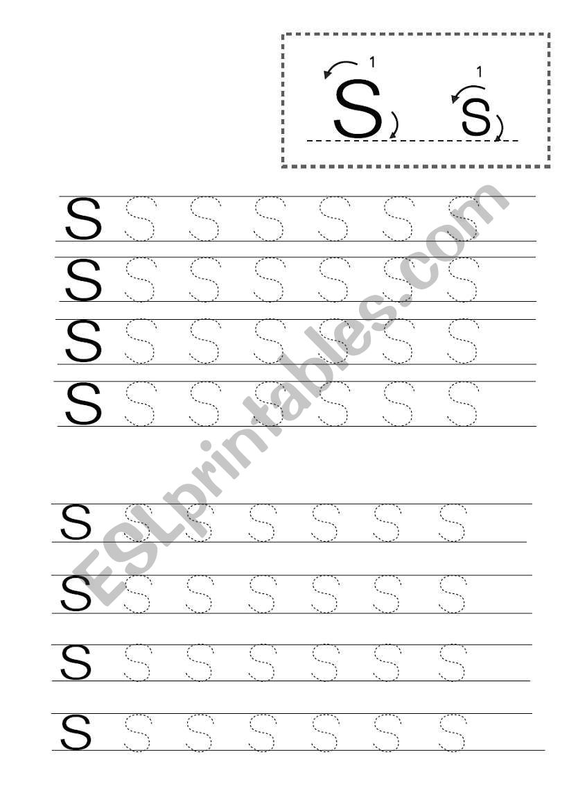 Kindergarten Writing Foundation S-U