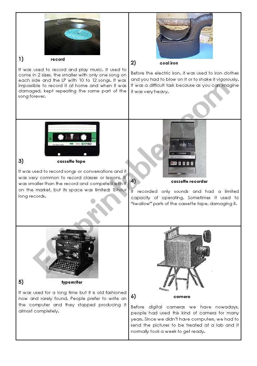 Museum of technology - cards - second part