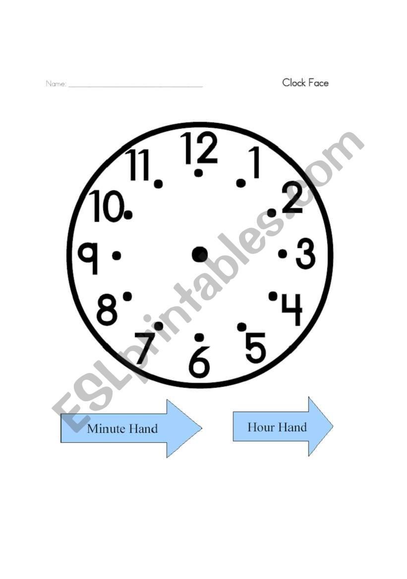time worksheet