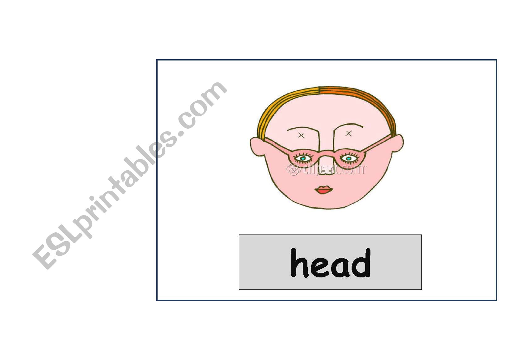 head worksheet