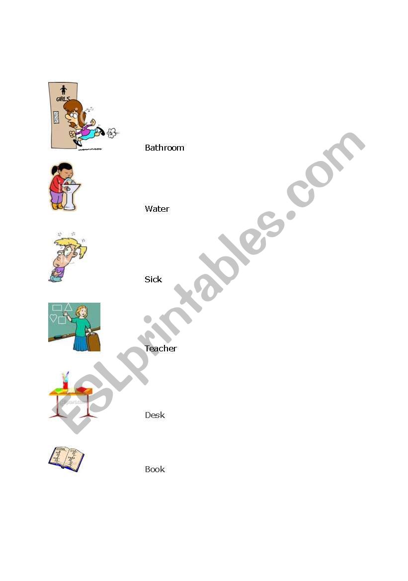 survival words worksheet