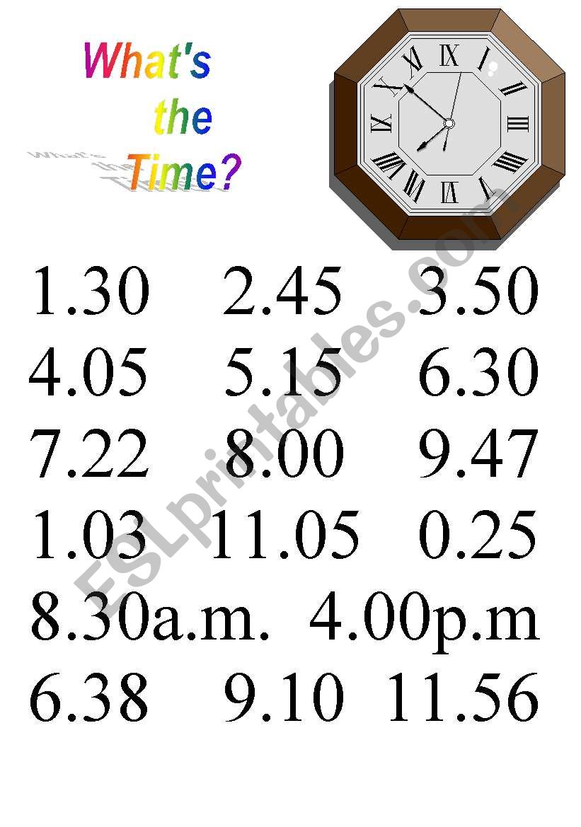english-worksheets-saying-the-time