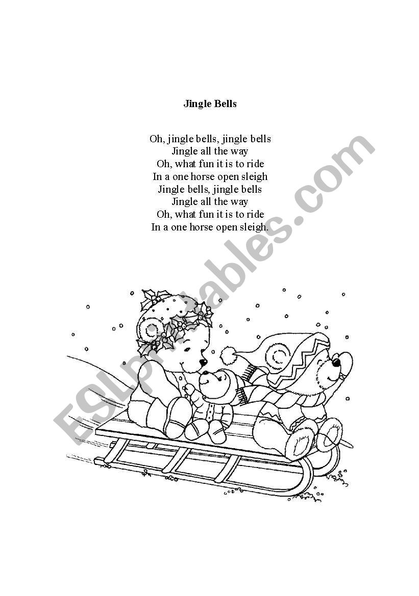 english-worksheets-jingle-bells-song