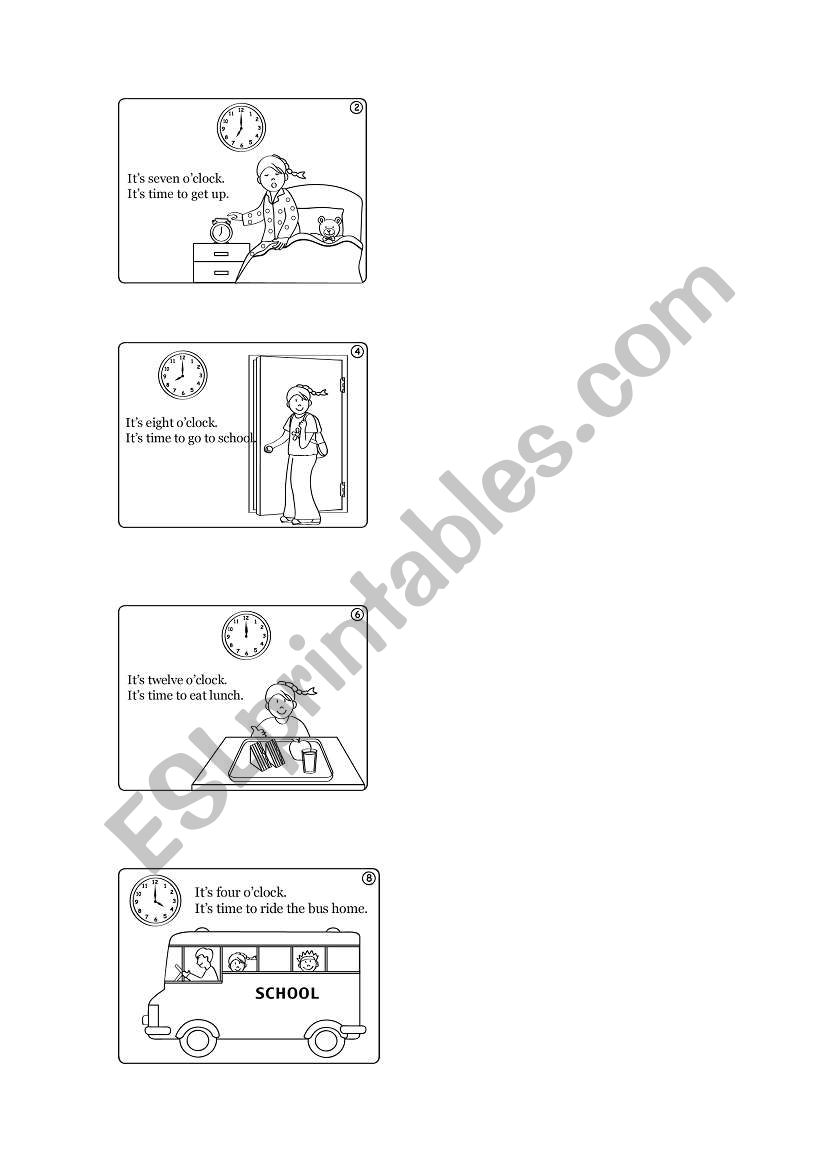 Routines worksheet