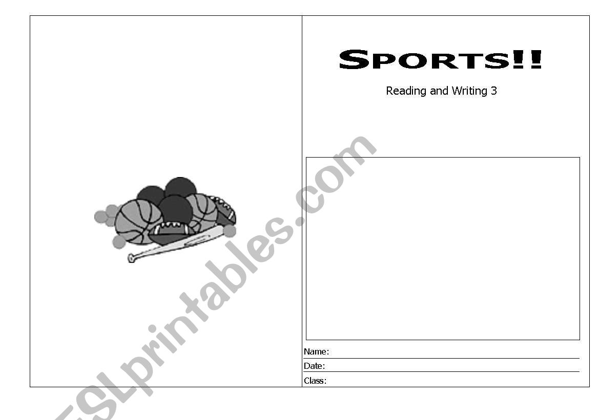 Sports worksheet