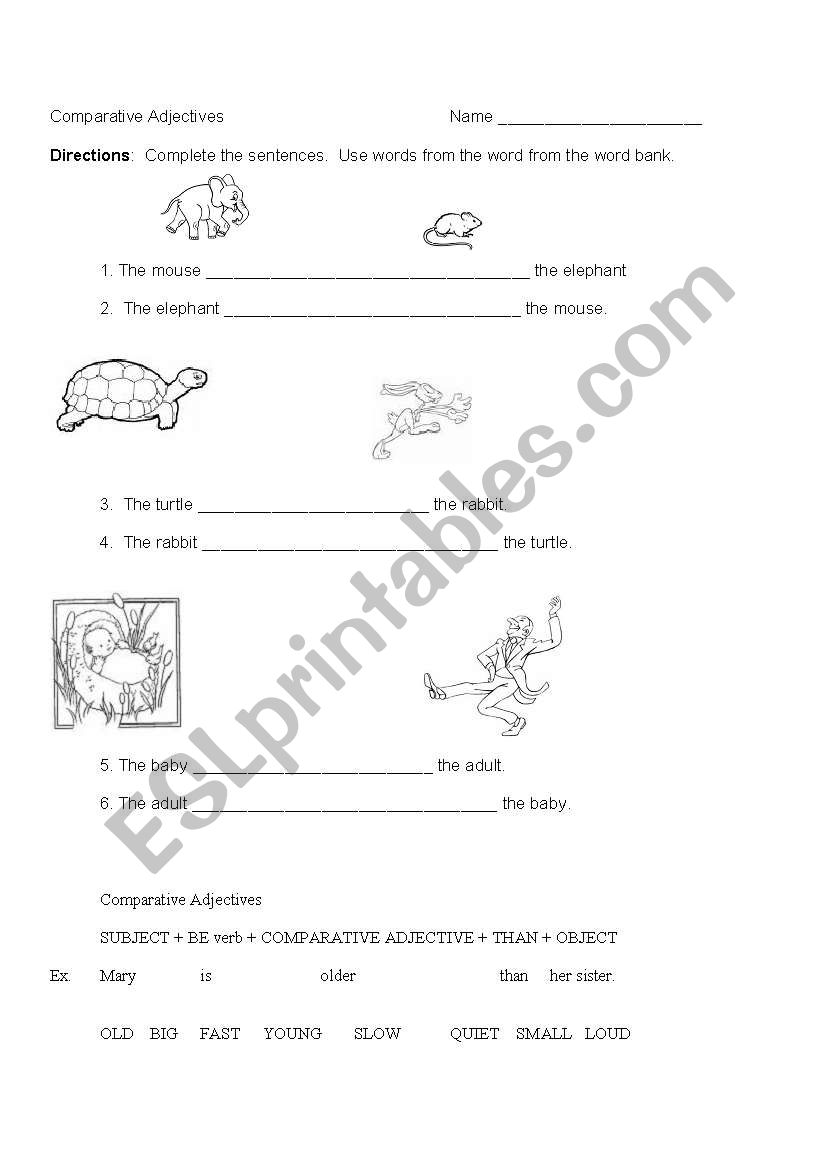 english-worksheets-comparative-adjectives-for-beginners