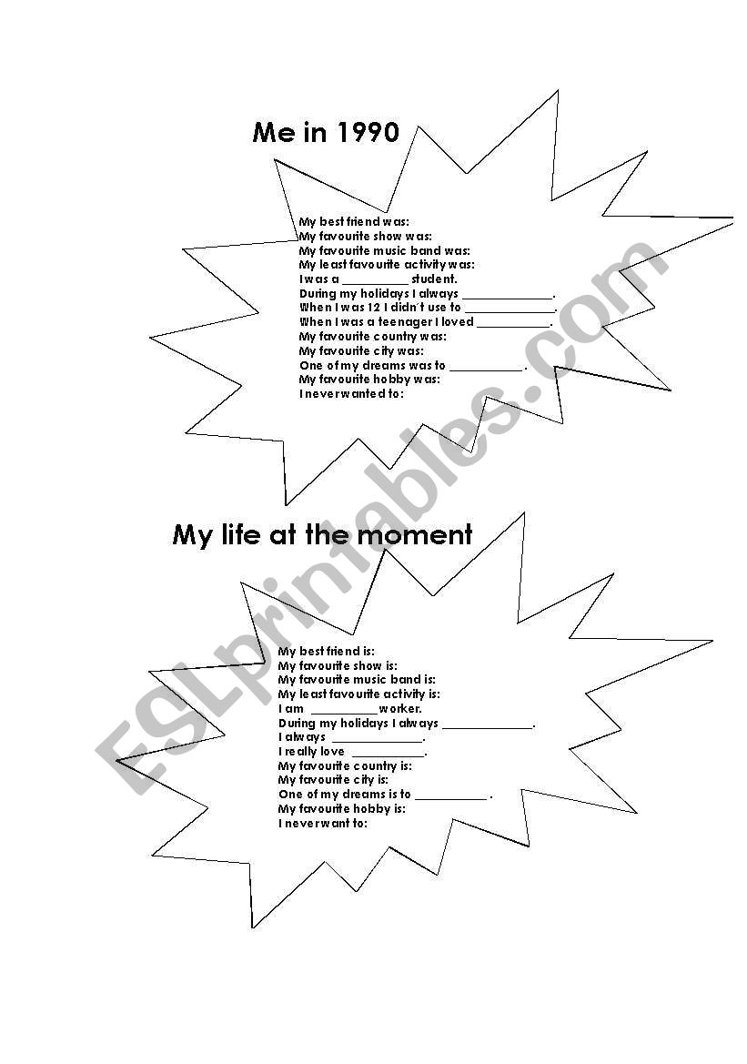 Past x Present tense convesation