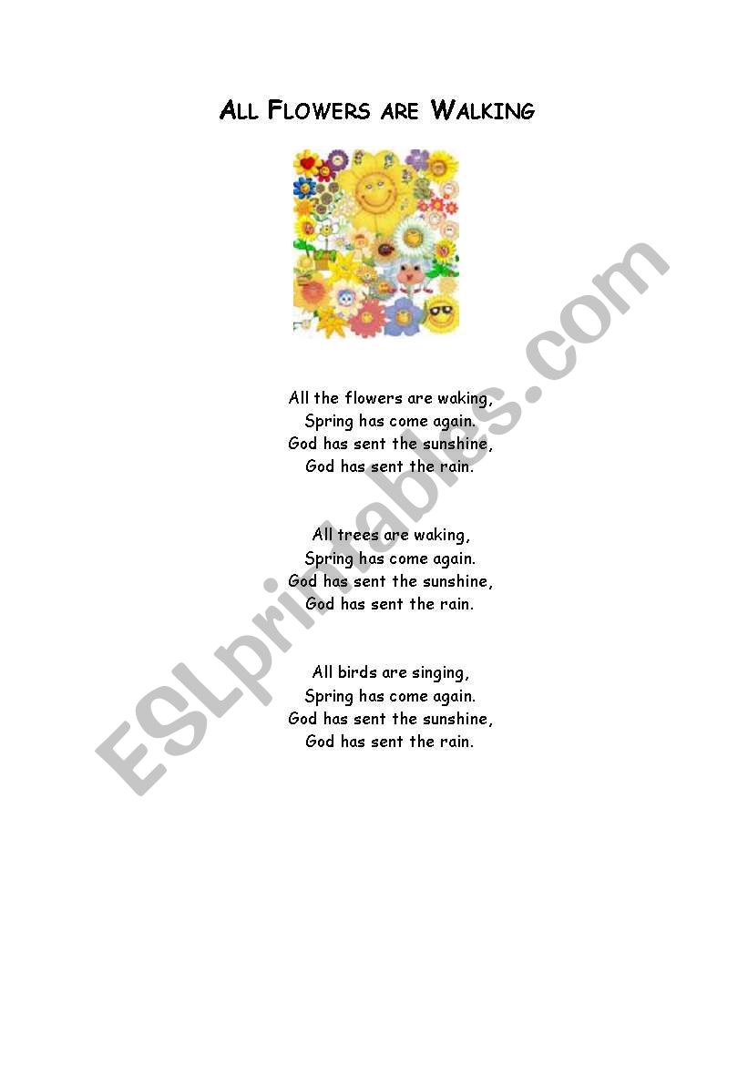 NURSERY RHYMES worksheet