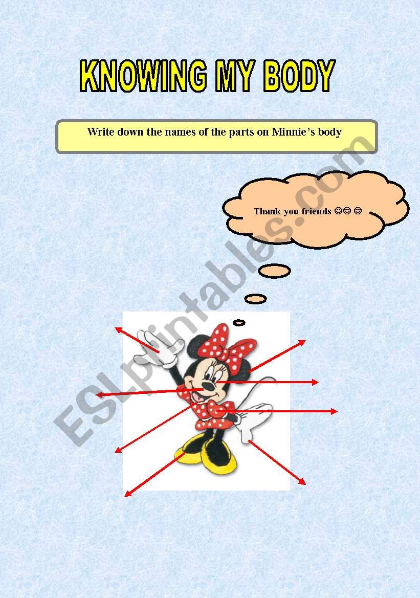 body and whose? worksheet