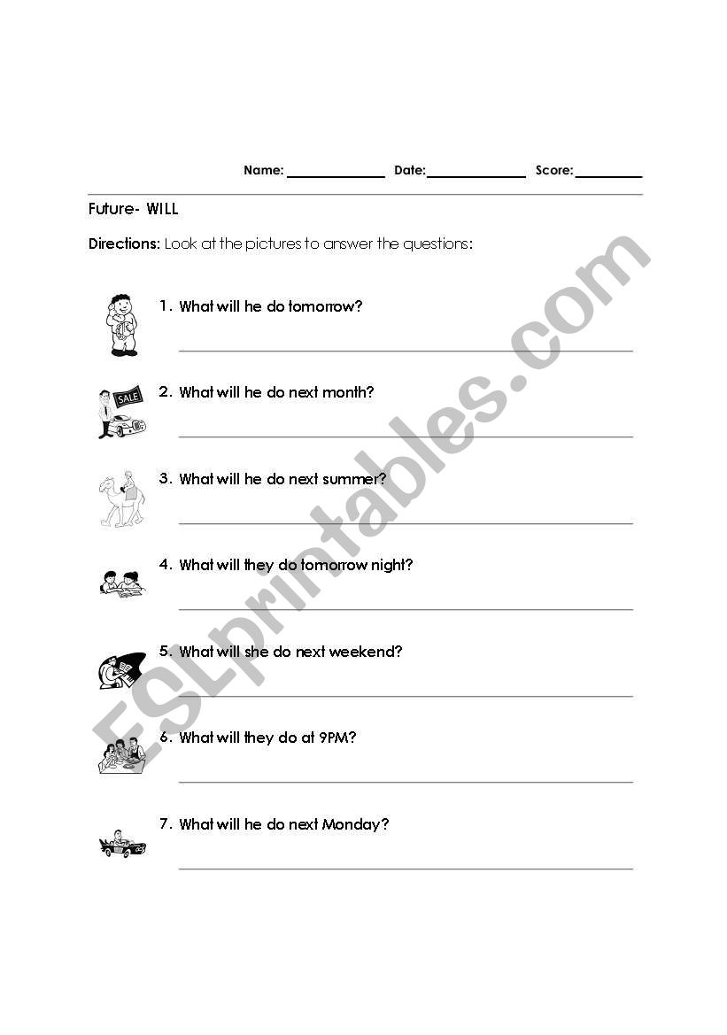 Future worksheet