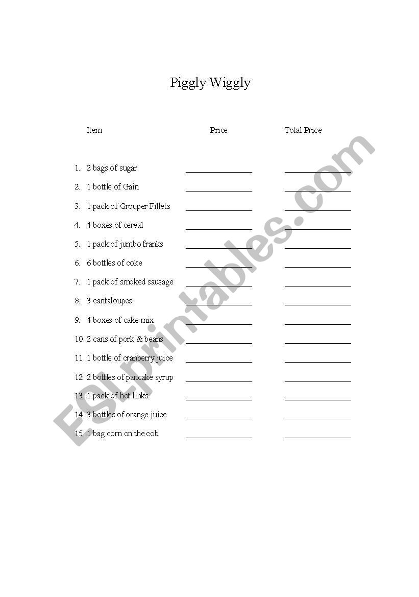 Using the Sale Paper worksheet