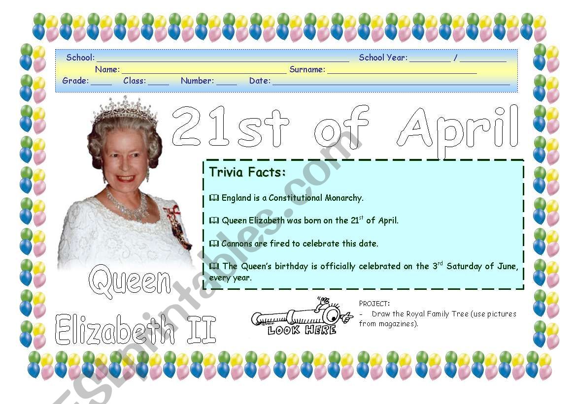Happy Birthday, Queen Elizabeth!