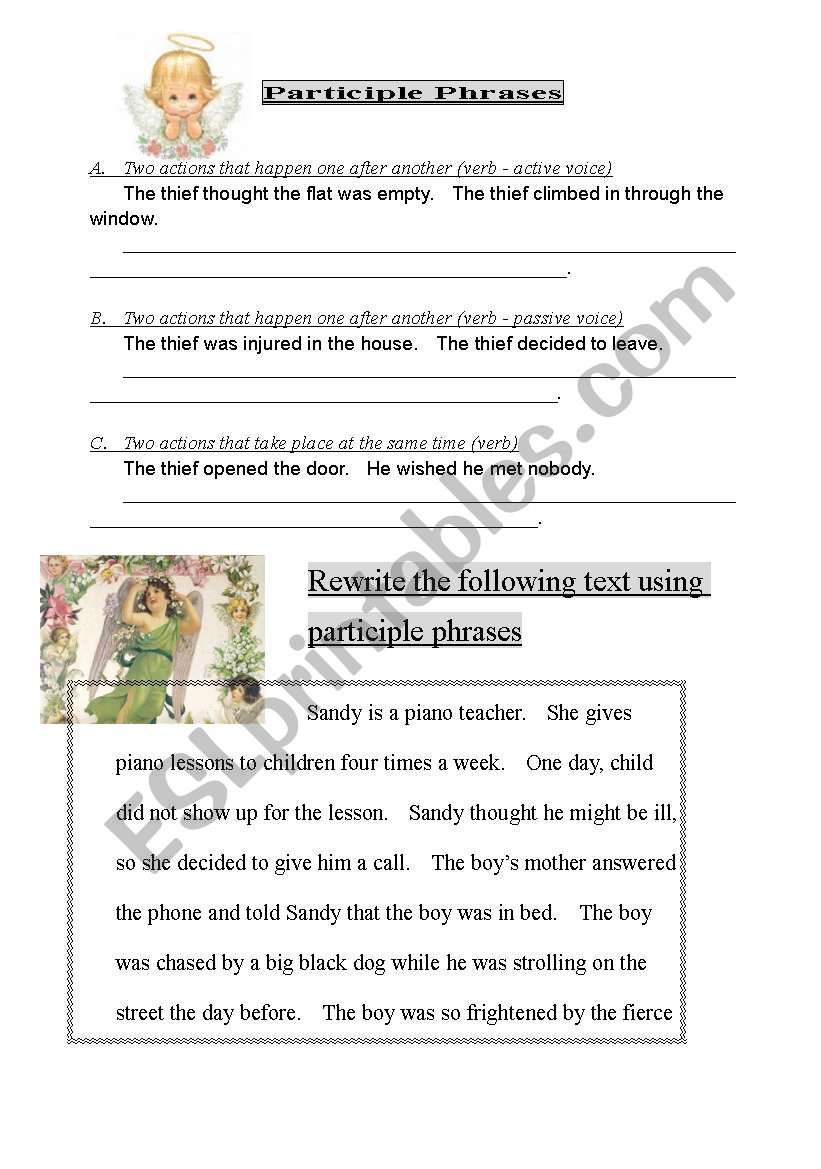 making-sentences-using-participle-phrases-esl-worksheet-by-oyoyoy